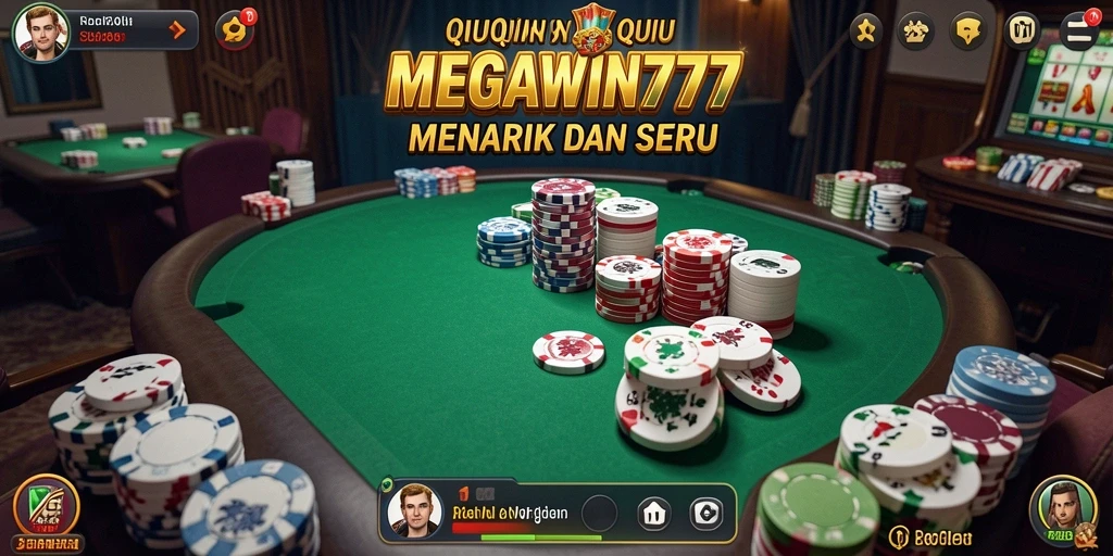 Gameplay seru QiuQiu dalam MEGAWIN777.