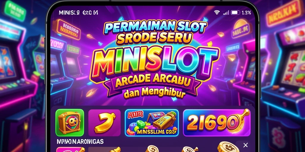Tampilan gameplay seru dari MINISLOT dengan tema menarik.