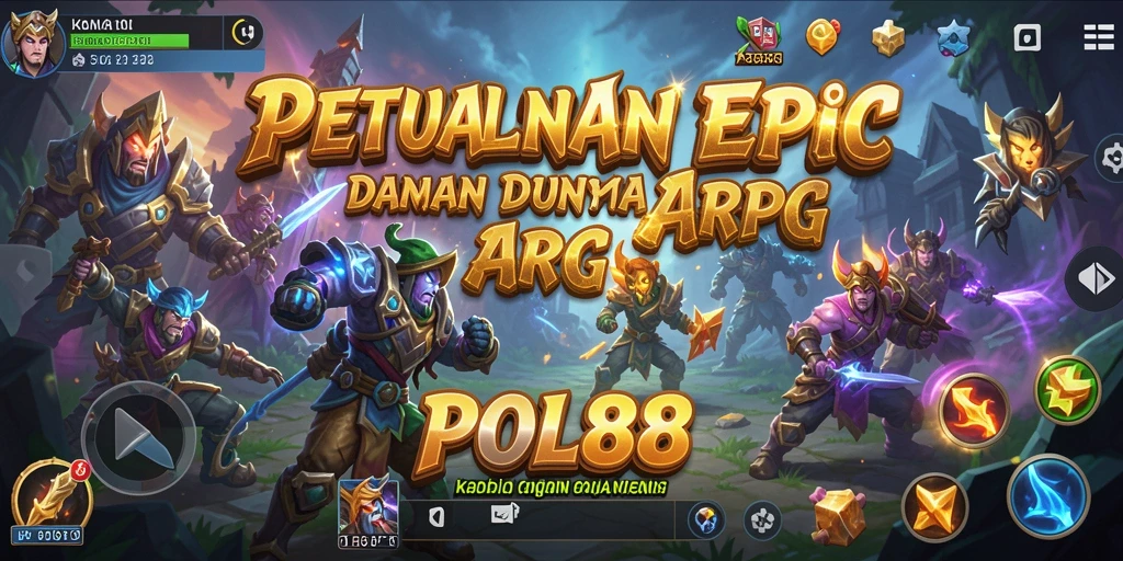 Gameplay seru dalam dunia fantasi ARPG POL88.