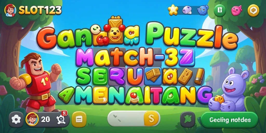 Tampilan gameplay SLOT123 yang menarik dan penuh warna.