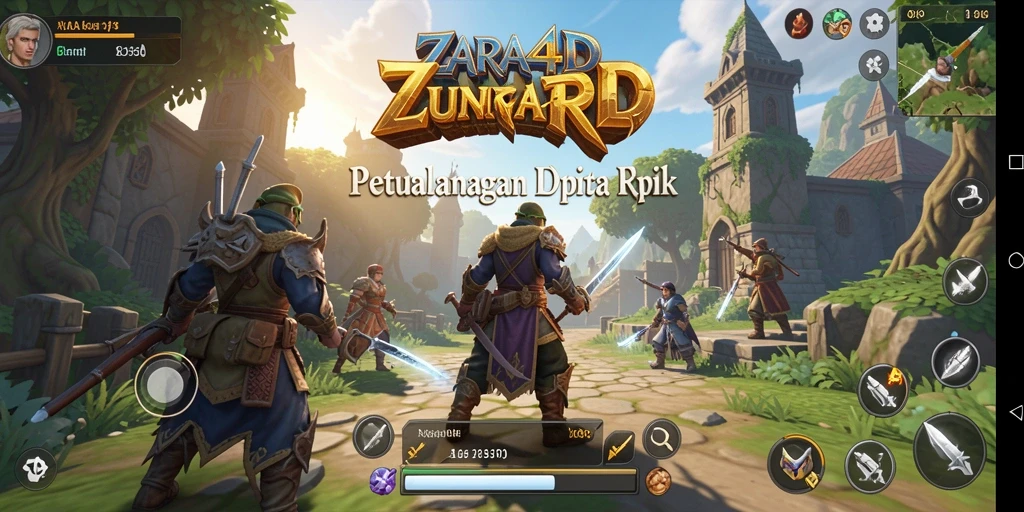 Gameplay RPG ZARA4D yang mendebarkan dan imersif.